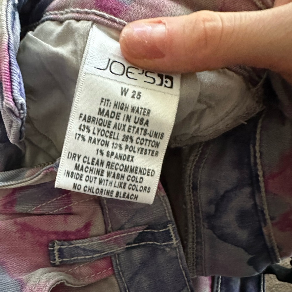Floral Joe’s Jeans Size 25 - Picture 14 of 14